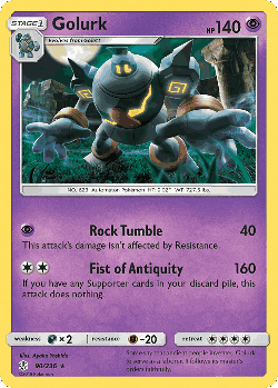 Golurk 90, Cosmic Eclipse