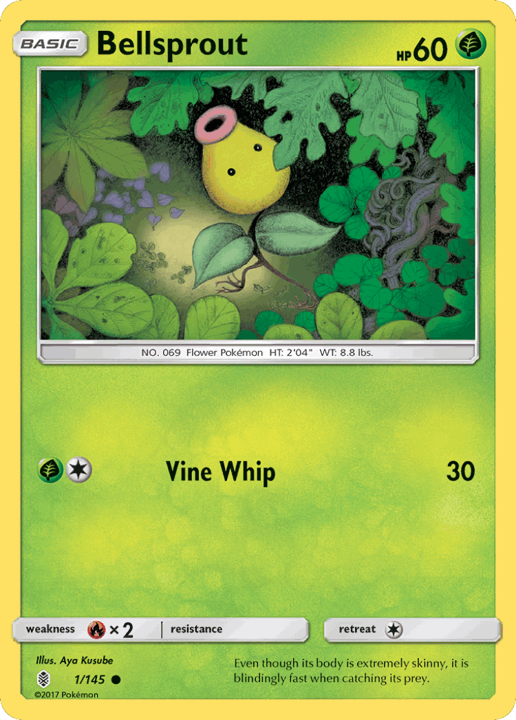 Bellsprout #1 from Guardians Rising - Common - Illustrated by Aya Kusube