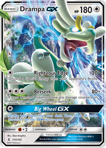 Drampa-GX 115, Guardians Rising