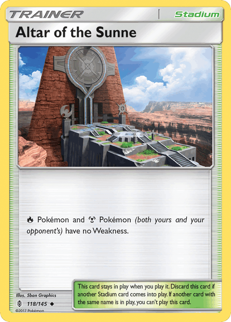 Altar of the Sunne #118 from Guardians Rising - Uncommon - Illustrated by 5ban Graphics