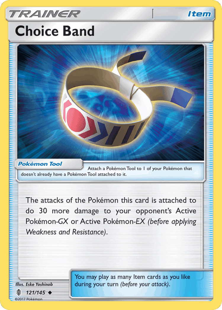 Choice Band #121 from Guardians Rising - Uncommon - Illustrated by Eske Yoshinob