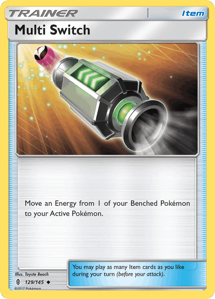 Multi Switch #129 from Guardians Rising - Uncommon - Illustrated by Toyste Beach