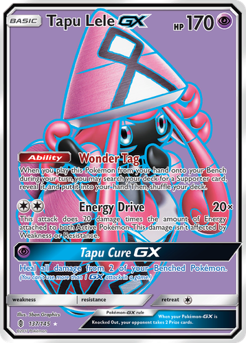 Tapu Lele-GX 137, Guardians Rising