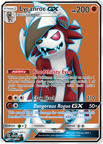 Lycanroc-GX 138, Guardians Rising