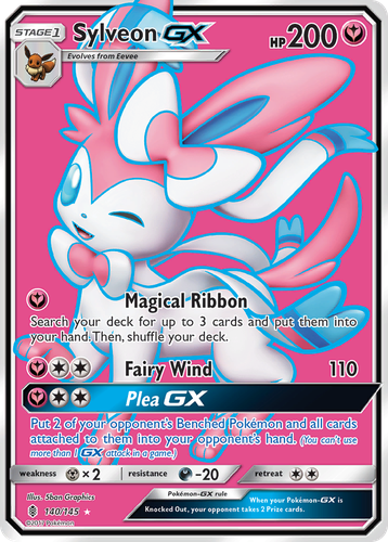 Sylveon-GX 140, Guardians Rising