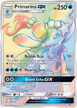 Primarina-GX 149, Guardians Rising