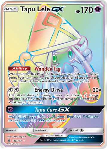 Tapu Lele-GX 155, Guardians Rising