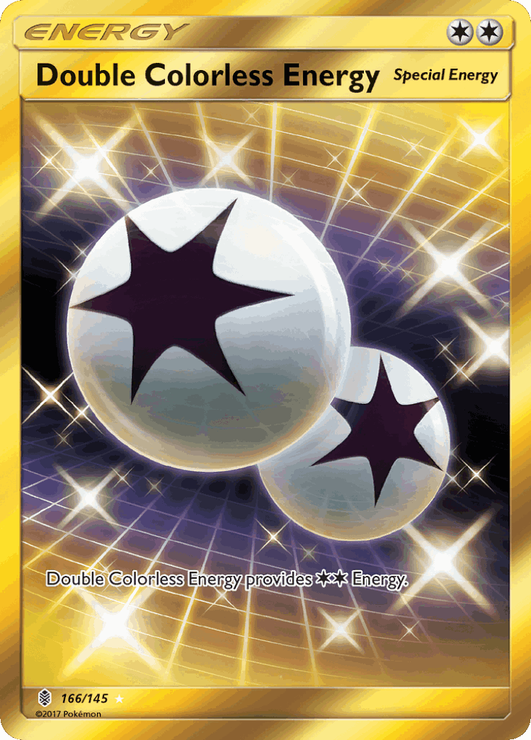 Double Colorless Energy #166 from Guardians Rising - Rare Secret