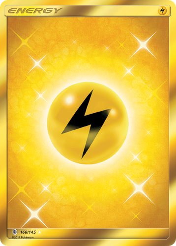 Lightning Energy #168 from Guardians Rising - Rare Secret