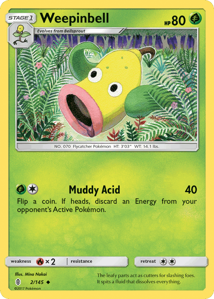 Weepinbell #2 from Guardians Rising - Uncommon - Illustrated by Mina Nakai