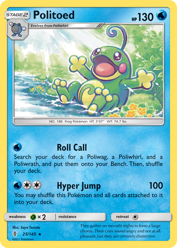 Politoed 25, Guardians Rising