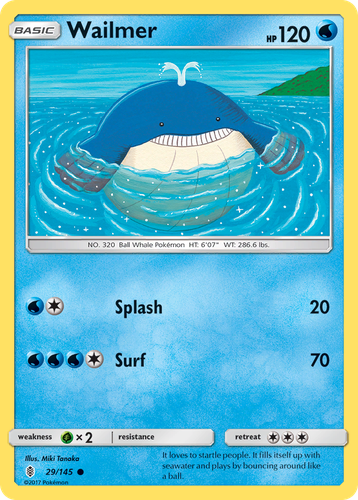 Wailmer 29, Guardians Rising