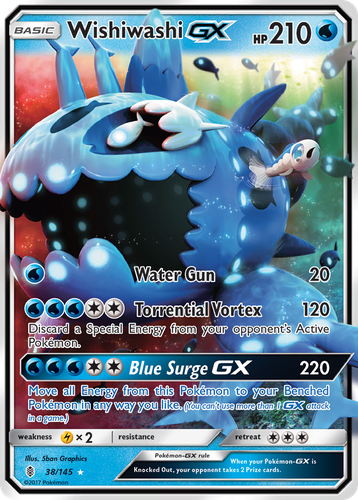 Wishiwashi-GX 38, Guardians Rising