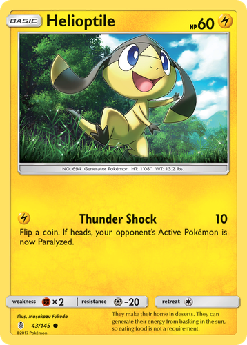 Helioptile 43, Guardians Rising