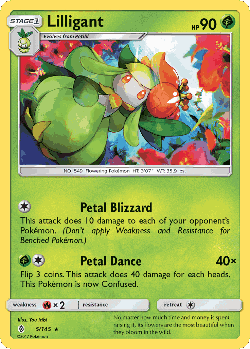 Lilligant Pokémon TCG card art