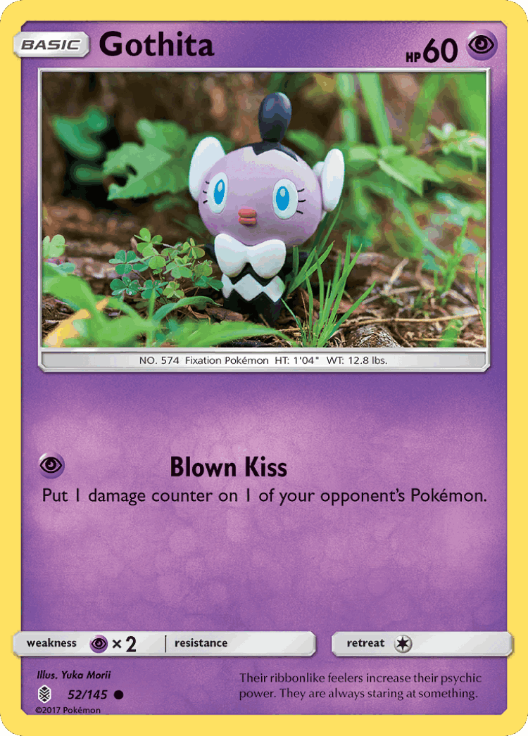 Gothita #52 from Guardians Rising - Common - Illustrated by Yuka Morii