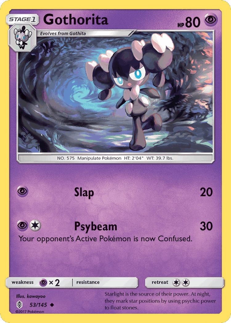 Gothorita #53 from Guardians Rising - Uncommon - Illustrated by kawayoo