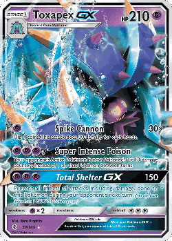 Toxapex-GX 57, Guardians Rising