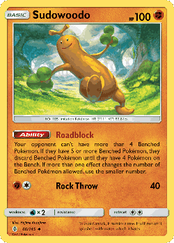 Sudowoodo 66, Guardians Rising