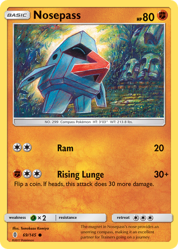 Nosepass #69 from Guardians Rising - Common - Illustrated by Tomokazu Komiya