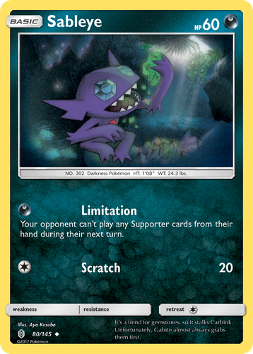 Sableye 80, Guardians Rising