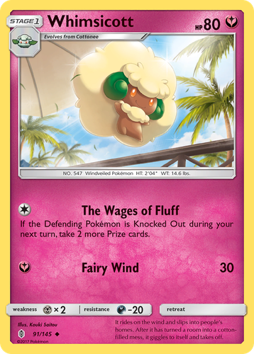 Whimsicott 91, Guardians Rising