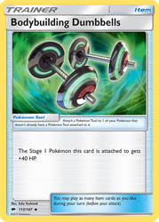 Bodybuilding Dumbbells Burning Shadows card