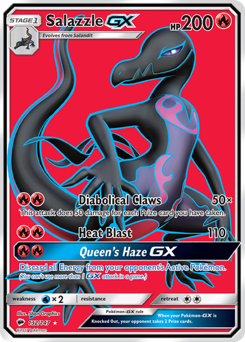 Salazzle-GX 132, Burning Shadows