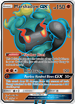 Marshadow-GX 137, Burning Shadows