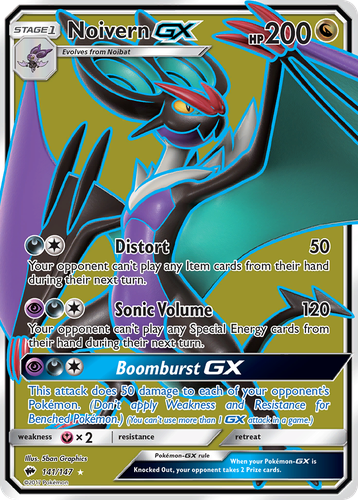 Noivern-GX 141, Burning Shadows