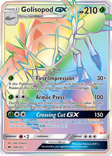 Golisopod-GX 148, Burning Shadows