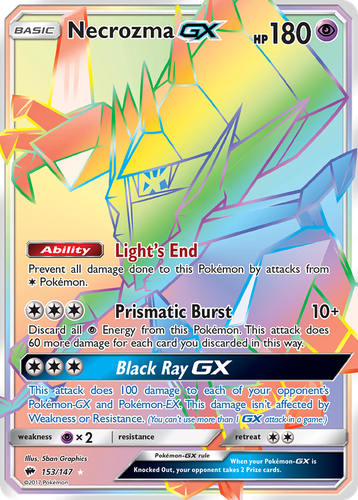 Necrozma-GX 153, Burning Shadows