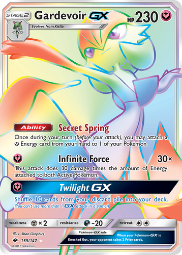 Gardevoir-GX 159, Burning Shadows