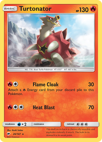 Turtonator 26, Burning Shadows