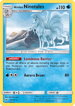Alolan Ninetales 28, Burning Shadows