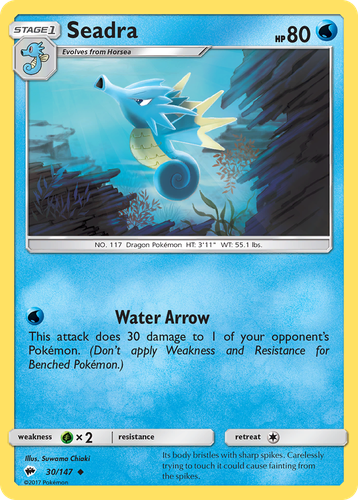 Seadra 30, Burning Shadows
