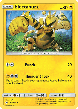 Electabuzz 42, Burning Shadows