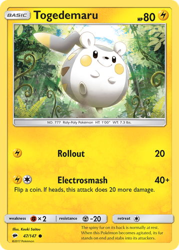 Togedemaru 47, Burning Shadows