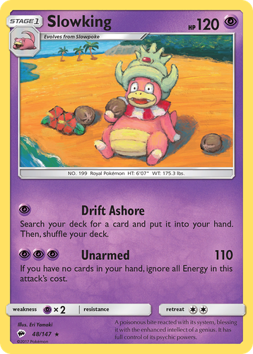 Slowking 48, Burning Shadows