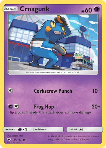 Croagunk 54, Burning Shadows