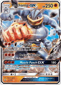 Machamp-GX 64, Burning Shadows