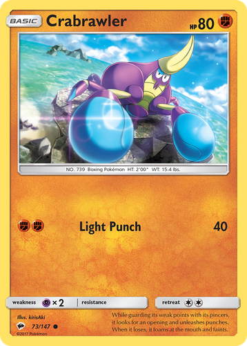Crabrawler 73, Burning Shadows
