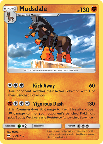 Mudsdale 78, Burning Shadows