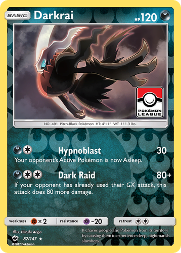 Darkrai 87, Burning Shadows