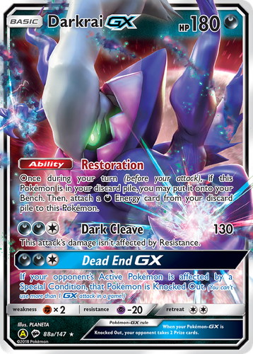 Darkrai-GX 88, Burning Shadows