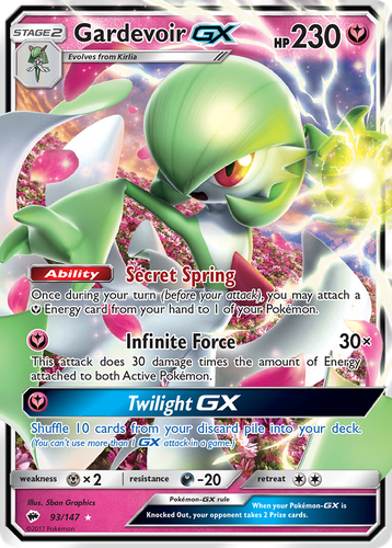 Gardevoir-GX 93, Burning Shadows