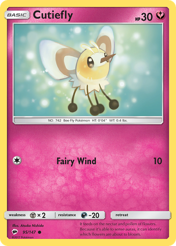Cutiefly #95 from Burning Shadows - Common - Illustrated by Atsuko Nishida
