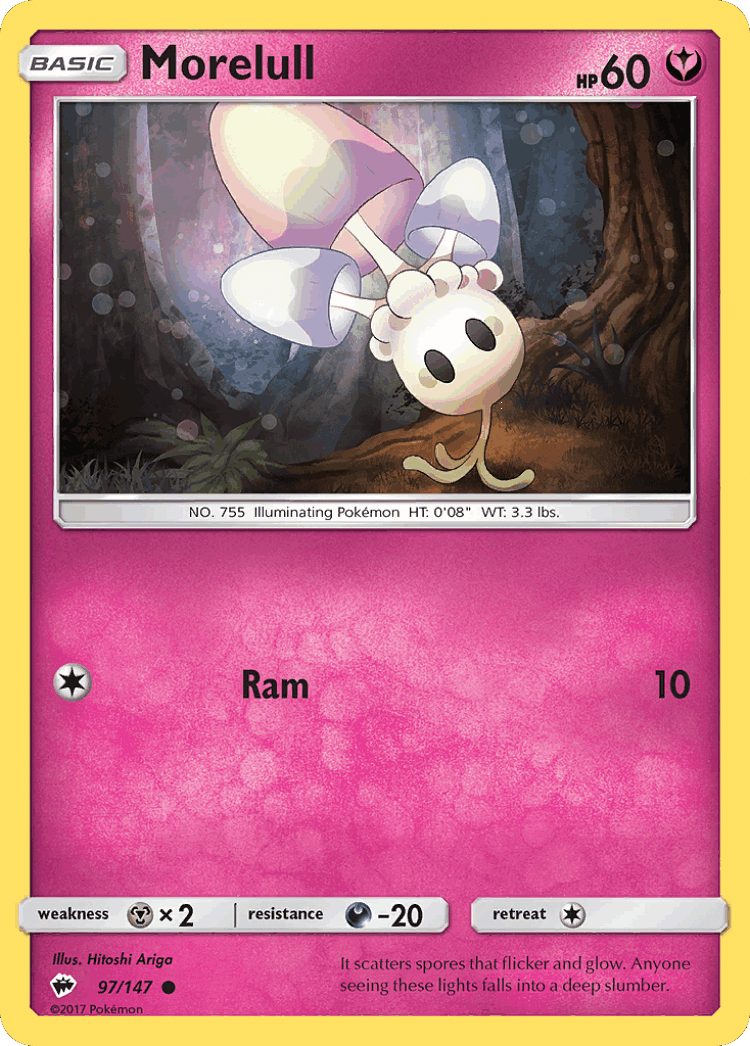 Morelull #97 from Burning Shadows - Common - Illustrated by Hitoshi Ariga
