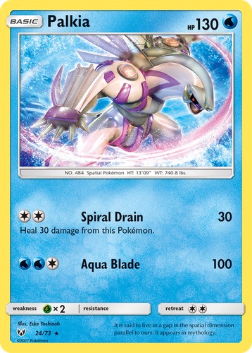 Palkia 24, Shining Legends