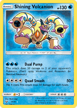 Shining Volcanion 27, Shining Legends